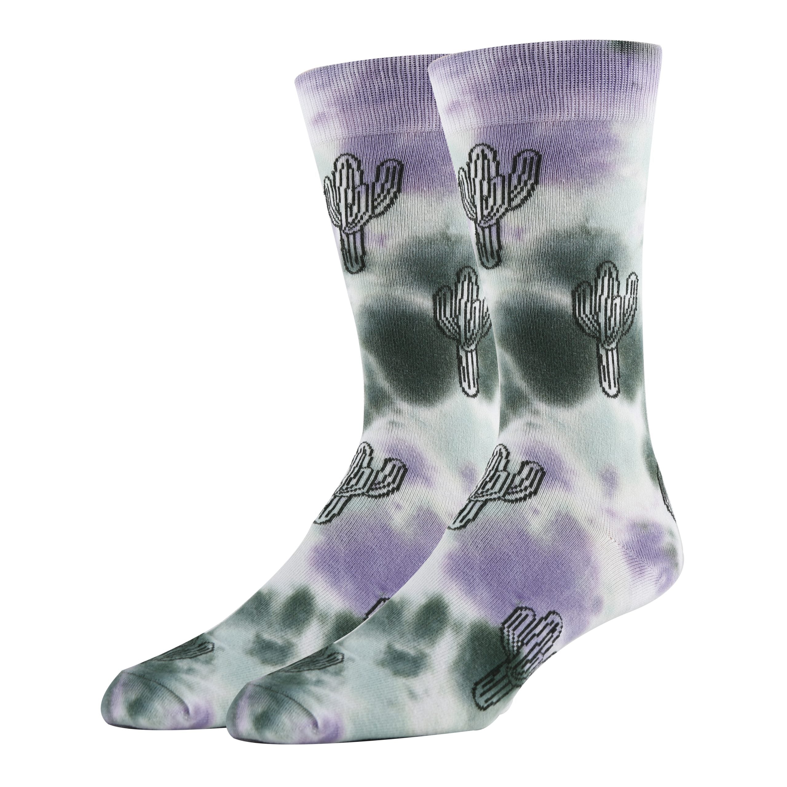 Men's Saguaro Trails Tie Dye Crew Socks