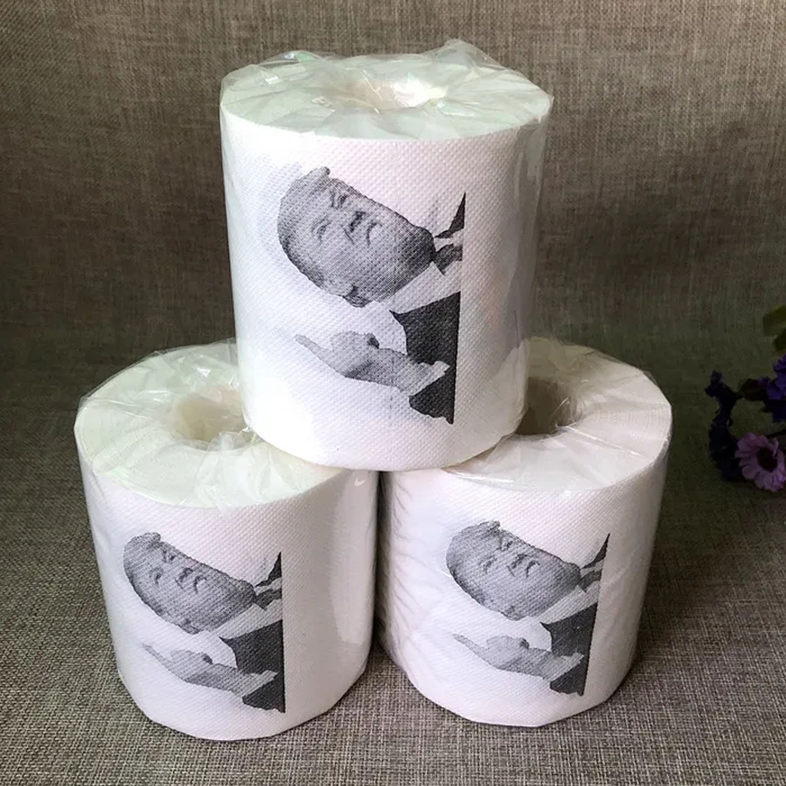 Donald Trump Toilet Paper Roll | President Toilet Paper Roll | 8647 Anti Trump Gift 682166