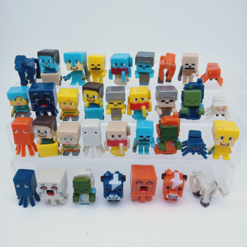 Bath Bombs for Kids with MineCrafter Toys Inside - BANG - BOOM - TNT - MADE in US, Natural Ingredients (6 Count) Pack of 1