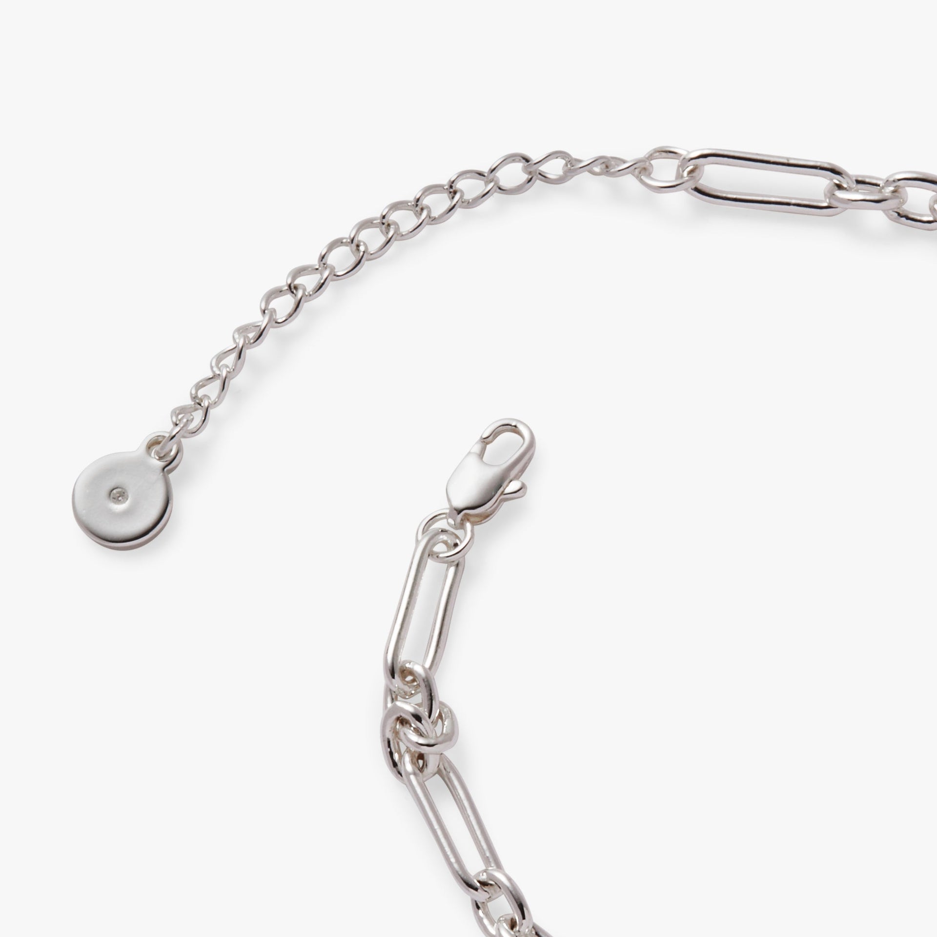 Star Mother of Pearl Adjustable Silver-Finish Bracelet