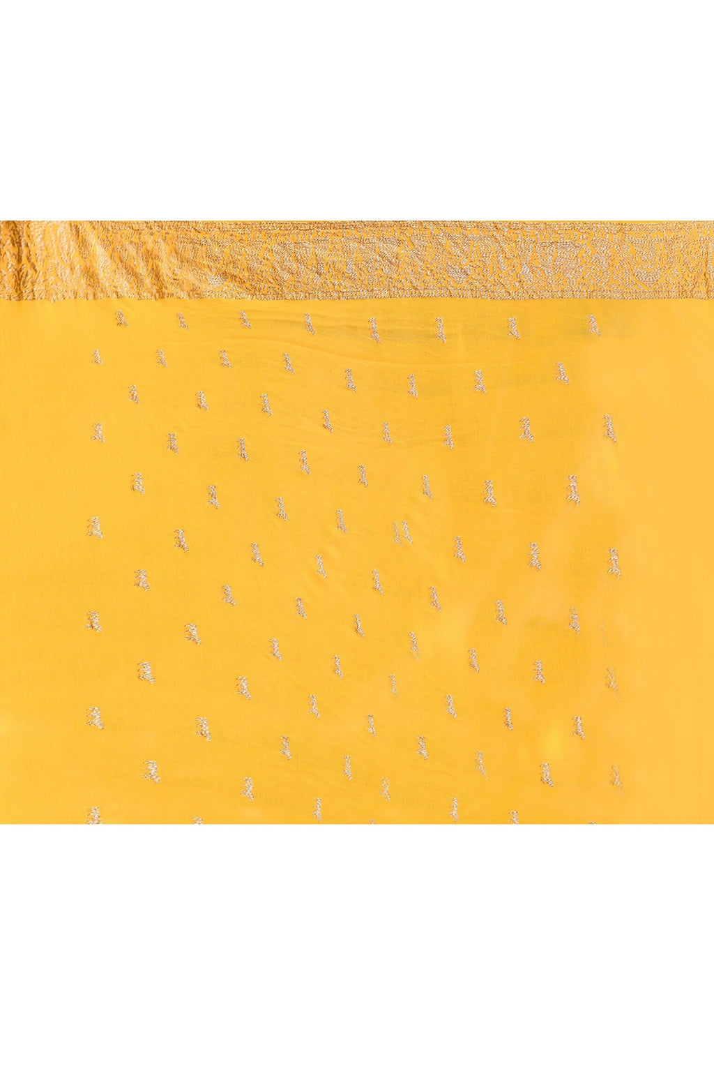 Purple Crepe Chiffon Pure Handloom Banarasi Silk Saree