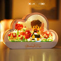 Merry Christmas Tree Cloud Mirror Model