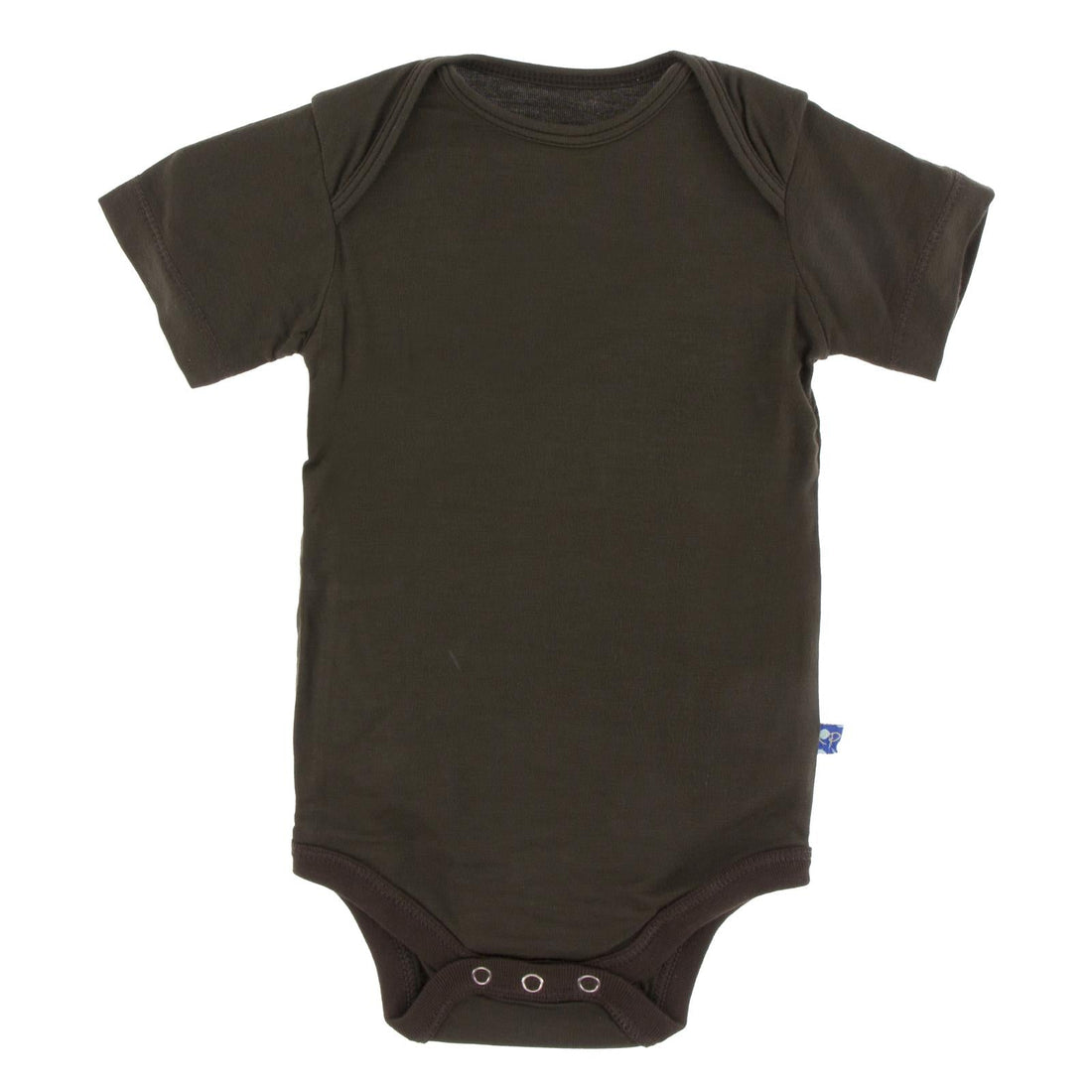 Short Sleeve One Piece in Bark