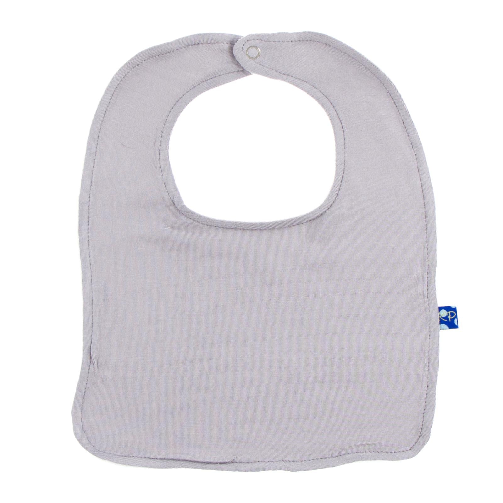 Bib Set in Feather/Rain Stars  Feather & Feather Contrast Stripe