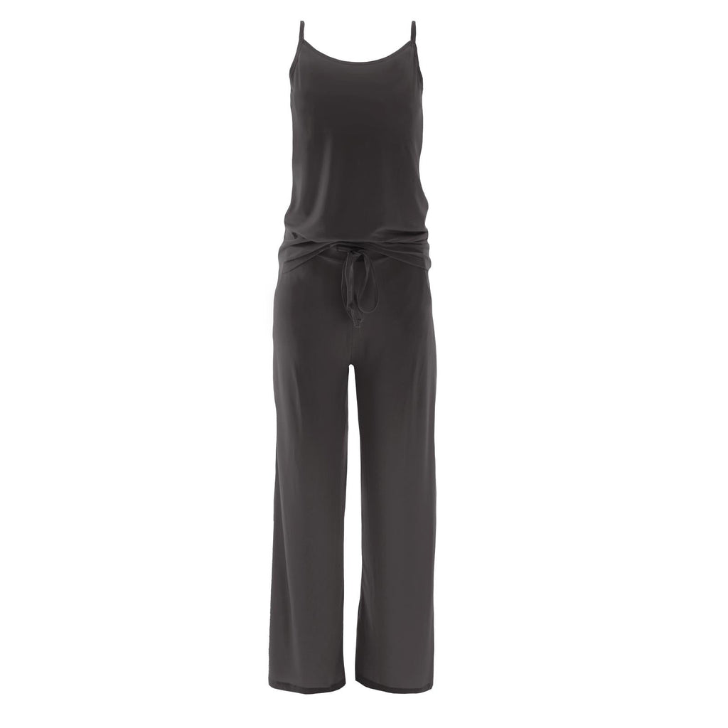 Women's Cami and Lounge Pants Pajama Set in Midnight - Image 4
