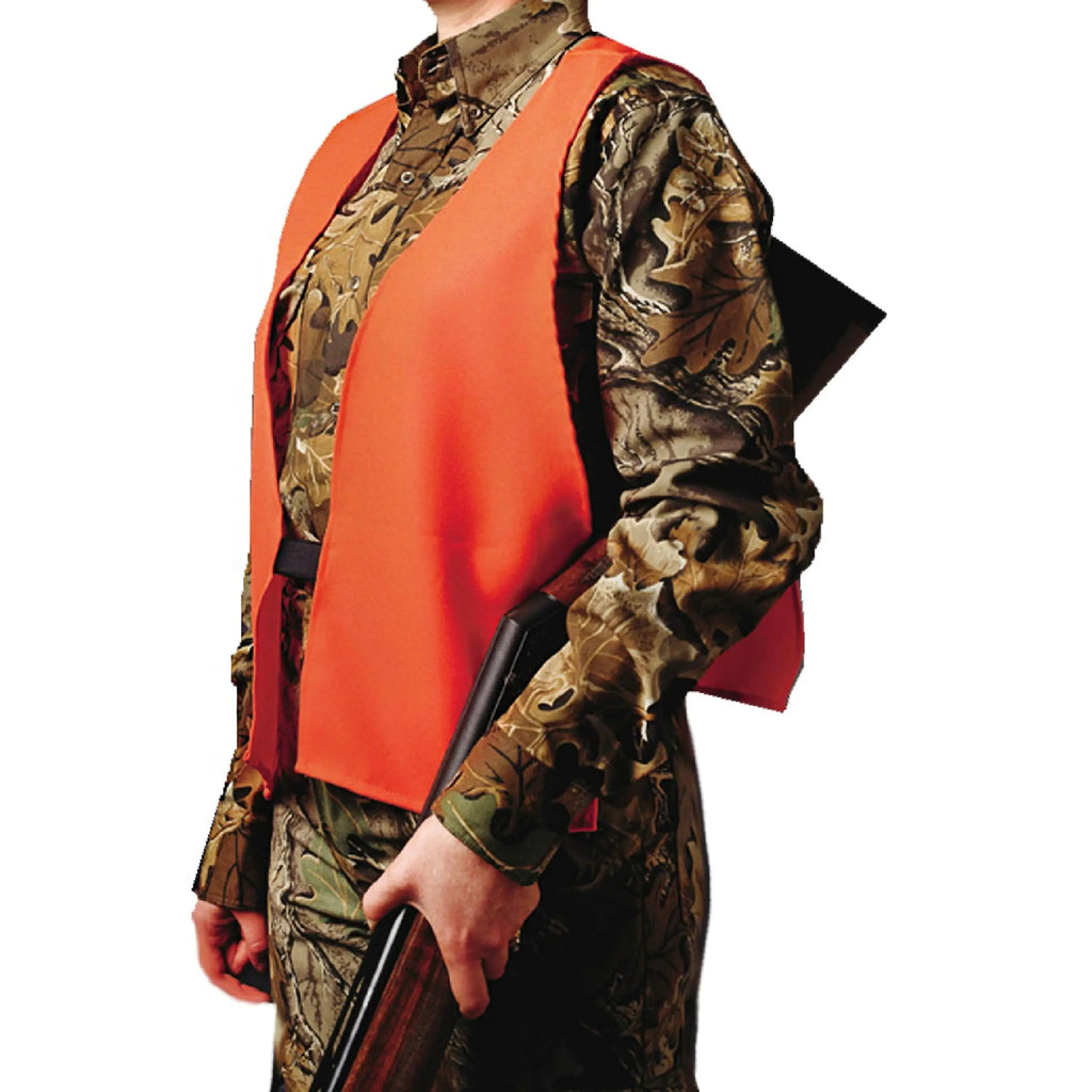 Hunters Specialties Safety Vest - Blaze Orange High Visibility Vest for Hunting Adult