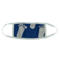 Print Adult Mask in Flag Blue Bigfoot