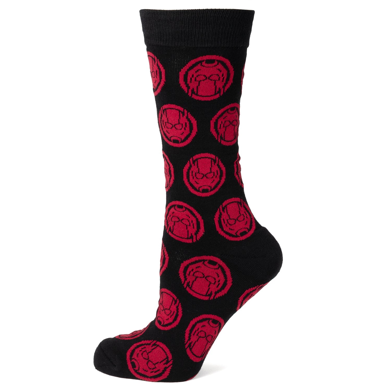 Marvel Ant-Man Red and Black Graphic Crew Socks and Pin Gift Set - Image 2