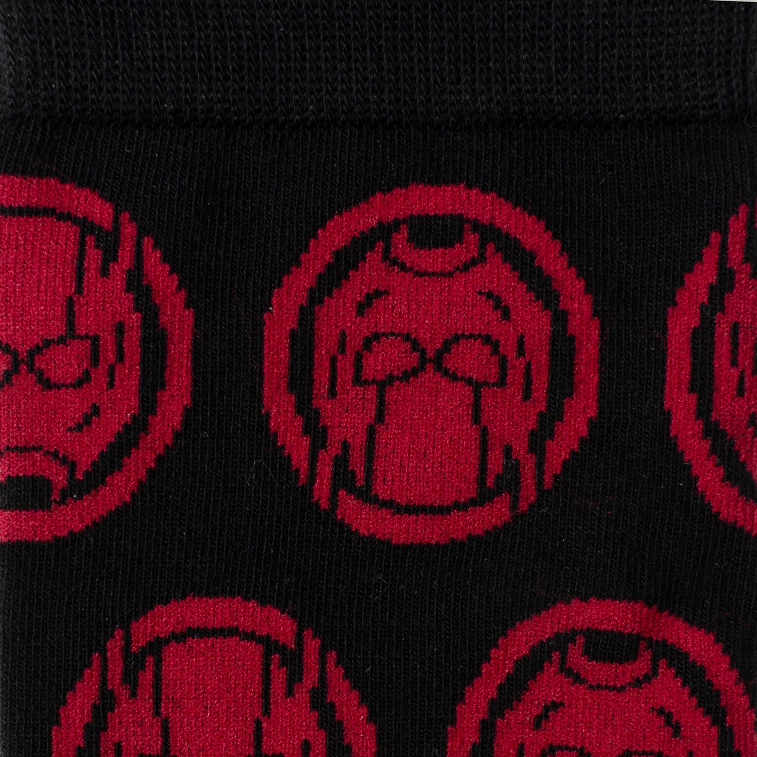 Marvel Ant-Man Red and Black Graphic Crew Socks and Pin Gift Set - Image 3