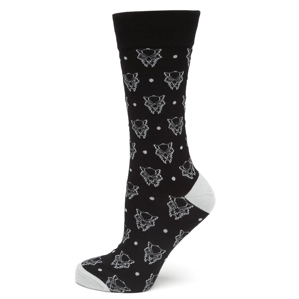 Marvel Black Panther Dot Socks and Avengers Icon Lapel Pin Set - Image 2