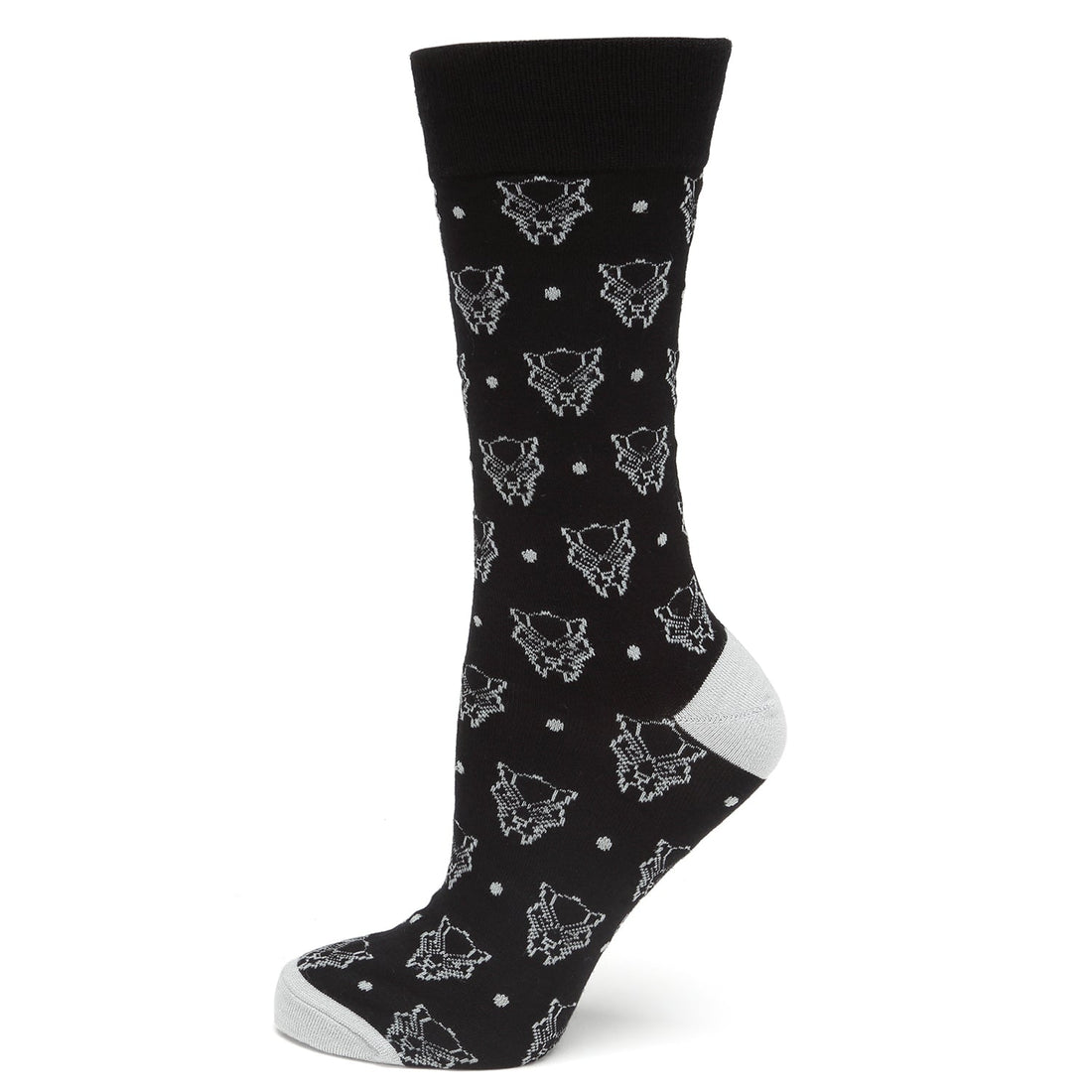 Marvel Black Panther Dot Socks and Avengers Icon Lapel Pin Set - Image 2