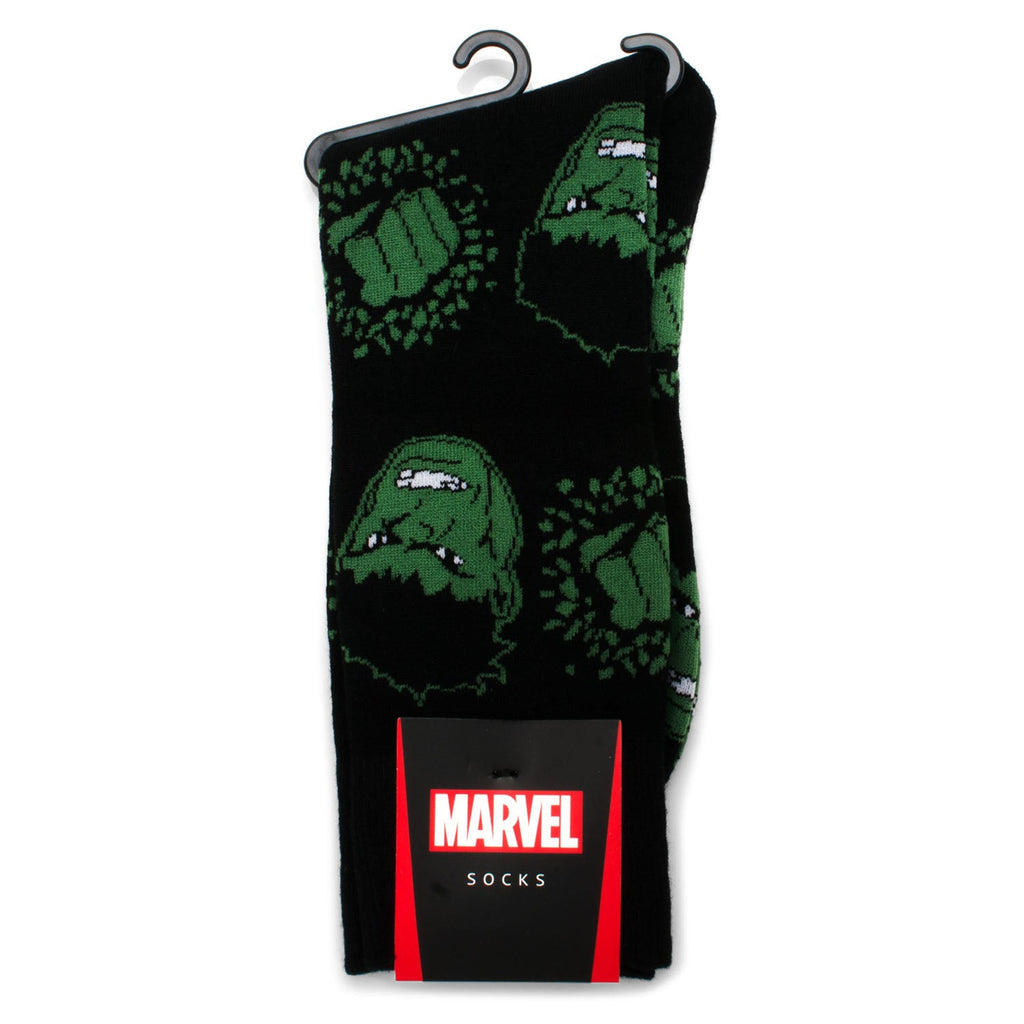 Marvel Avengers Hulk Crew Socks and Icon Lapel Pin Gift Set - Image 3
