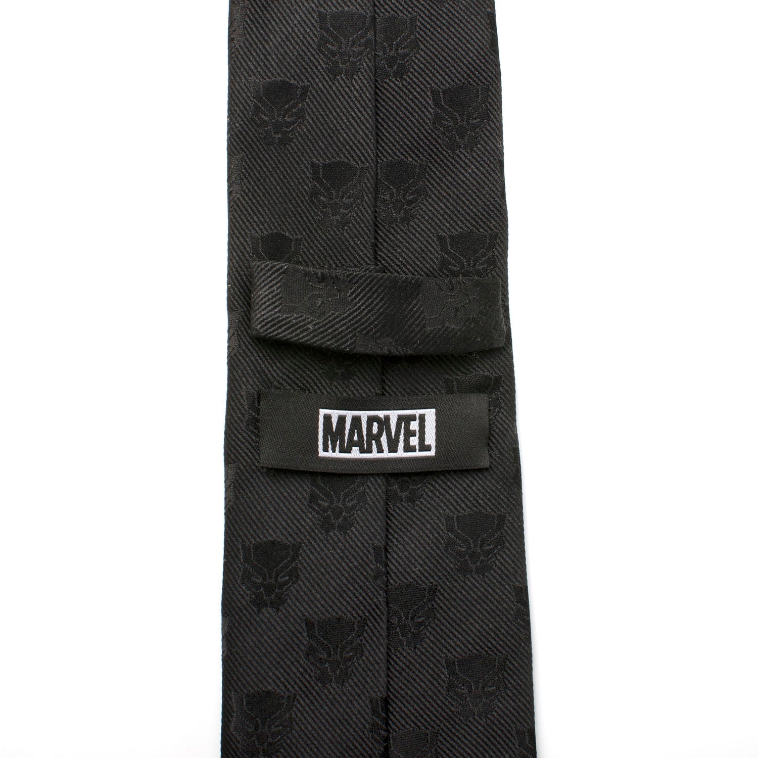 Marvel Black Panther Woven Silk Necktie in Black - Image 4
