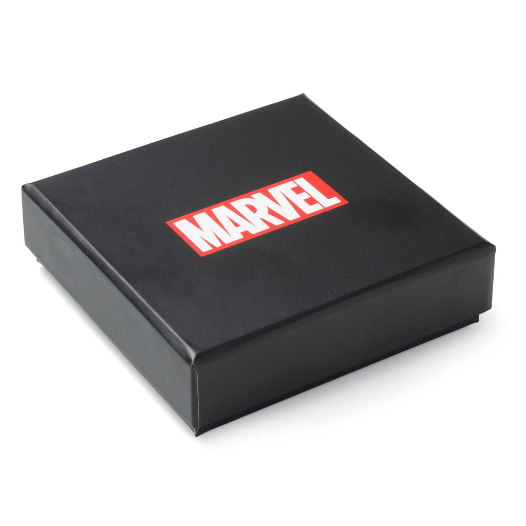 Marvel Iron Man Cuff Bracelet Black and Gold-Tone Helmet Design - Image 6