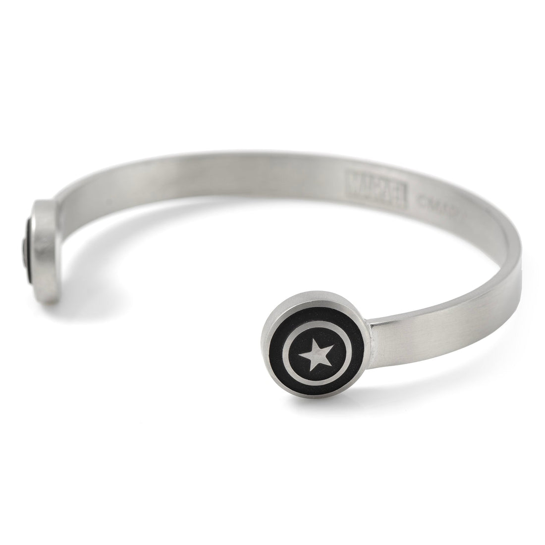 Marvel Captain America Shield Stainless Steel Cuff Bracelet - Image 5