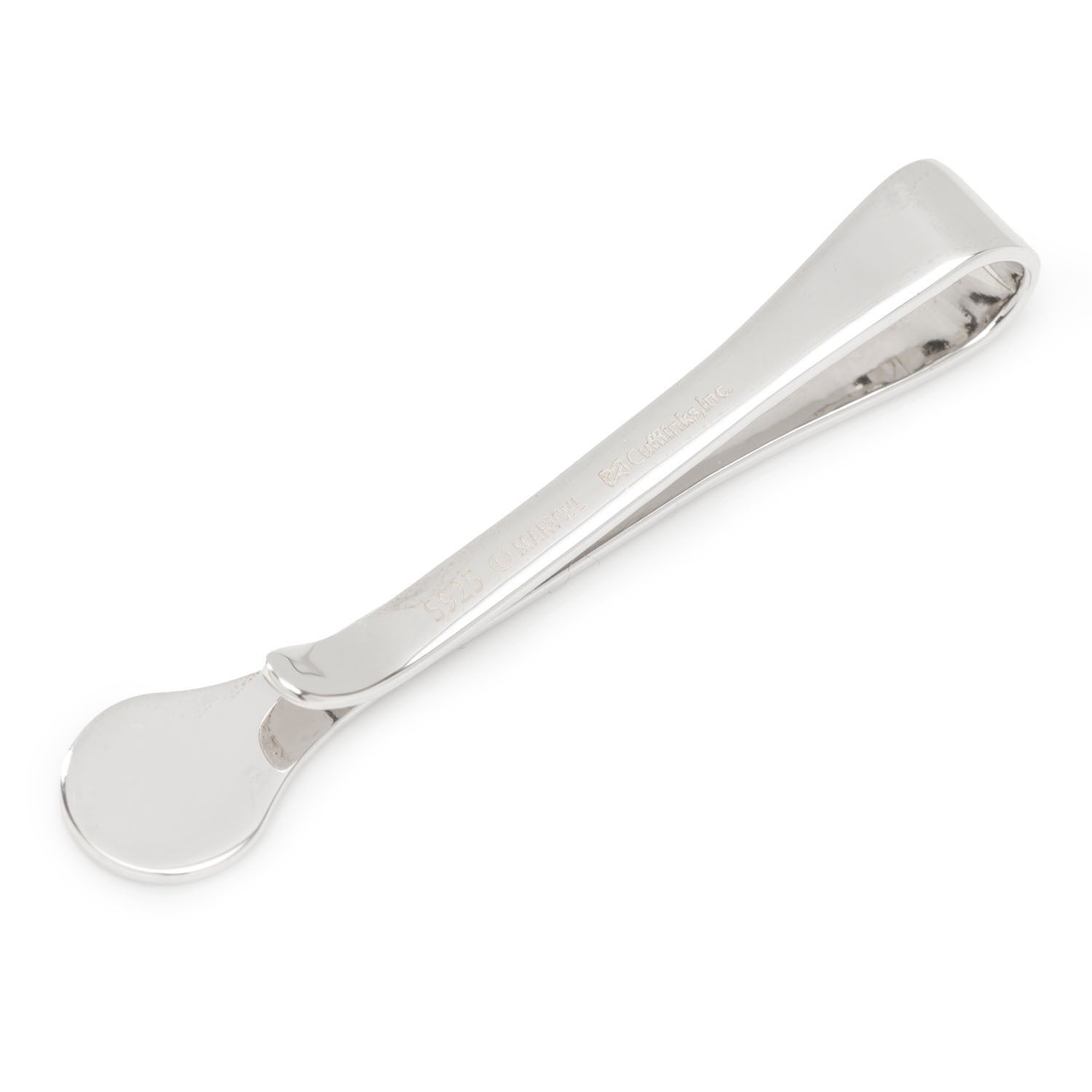 Captain America Shield Sterling Silver Tie Bar