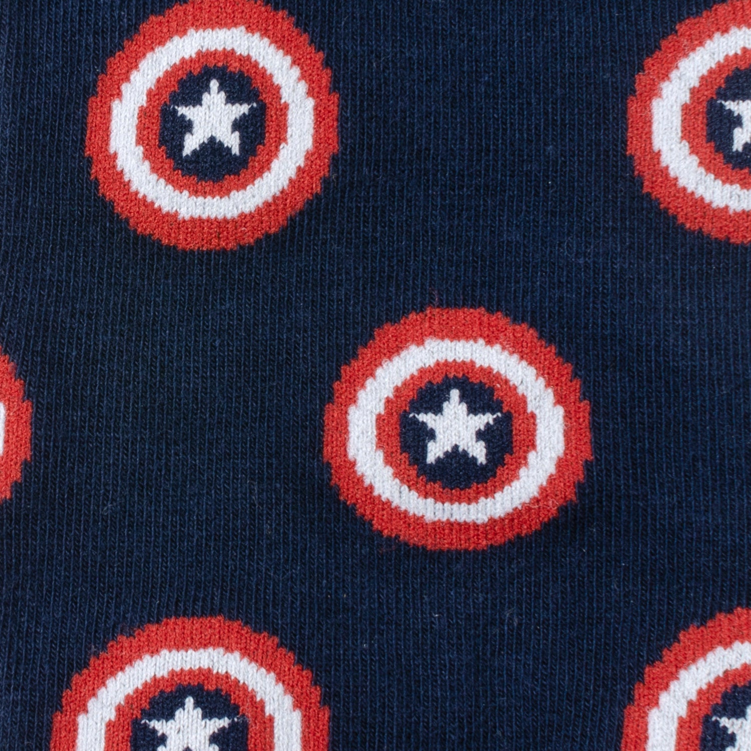 Marvel Captain America Navy Ankle Sock and Lapel Pin Gift Set - Image 3