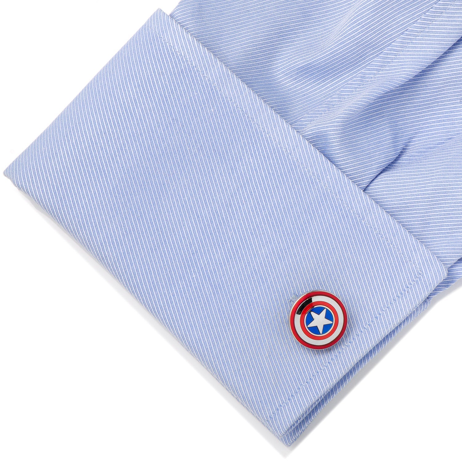 Marvel Avengers Captain America Shield Cufflinks - Image 3