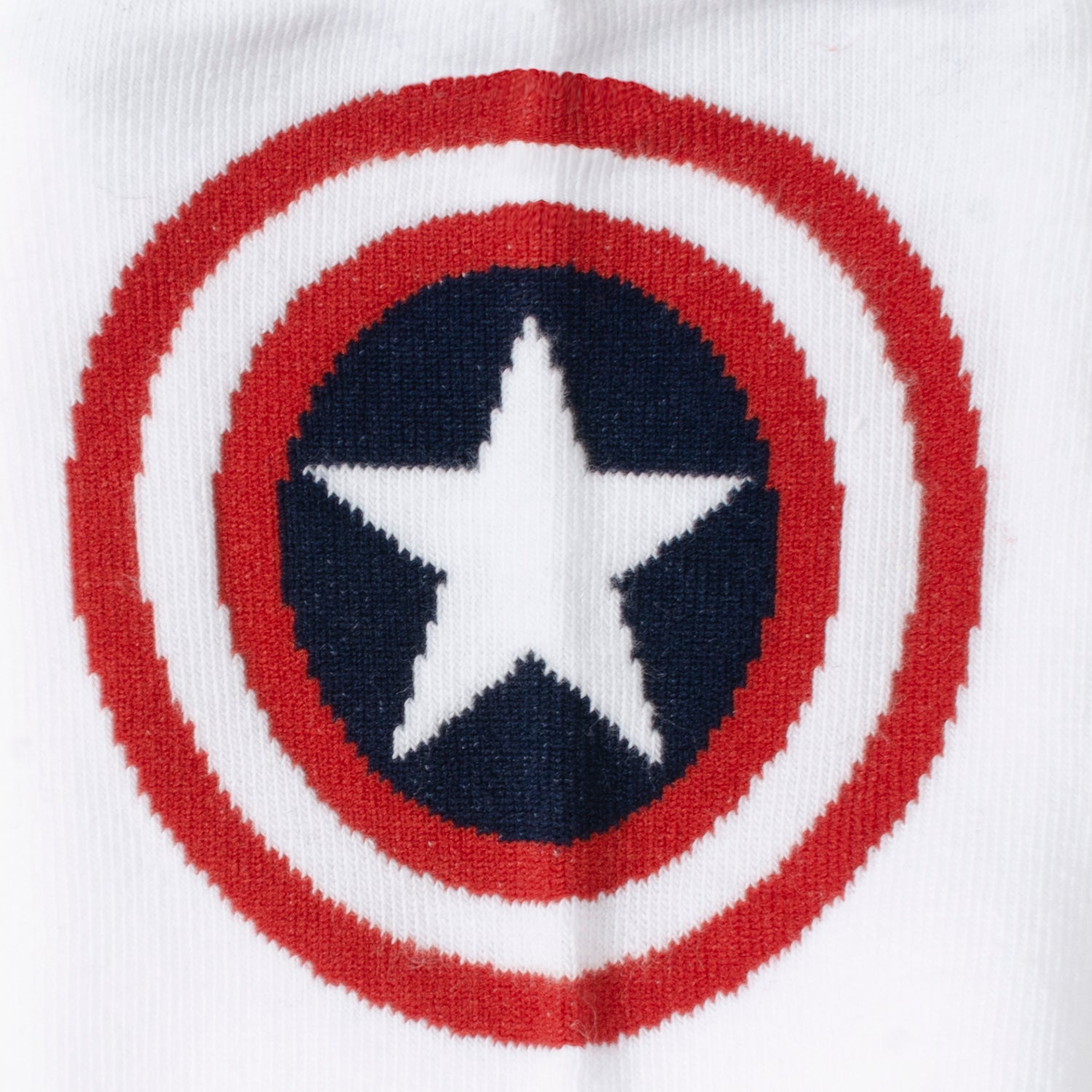 Captain America Shield Ankle Socks and Lapel Pin Gift Set - Image 3