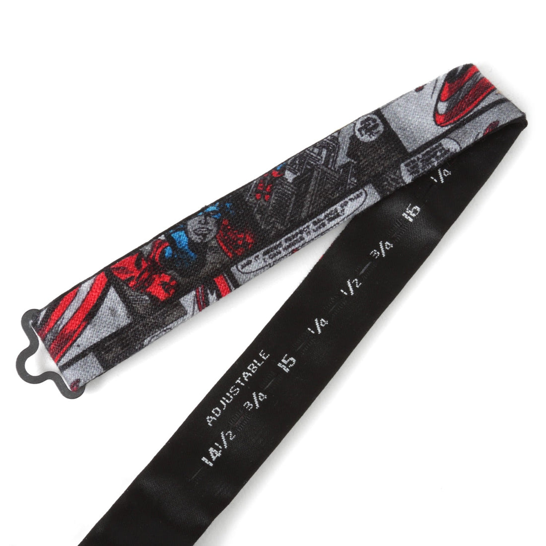 Captain America Comic Print Gray Bow Tie for Men - Image 5