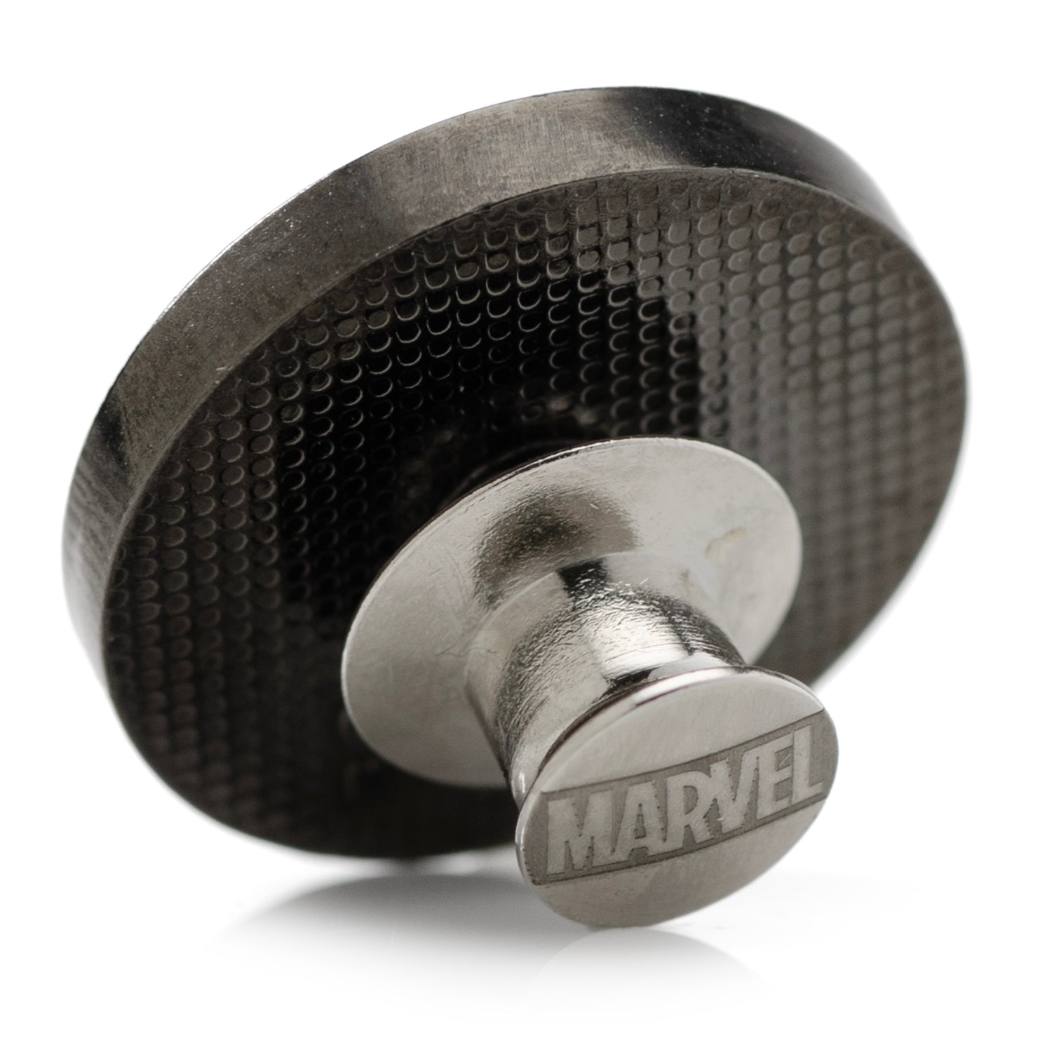 Marvel Daredevil Logo Lapel Pin in Gunmetal and Red - Image 2
