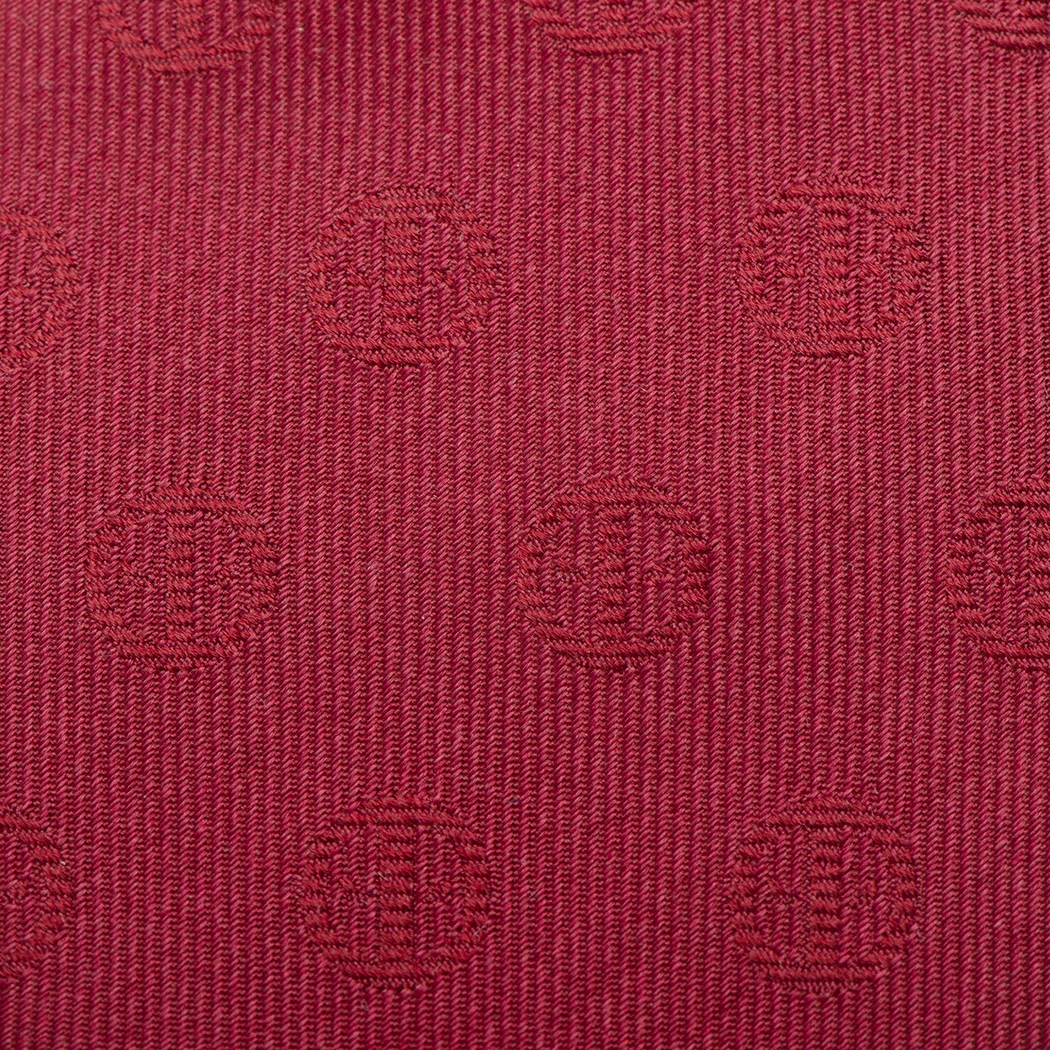 Marvel Deadpool Maroon Silk Necktie with Subtle Logo Pattern - Image 5