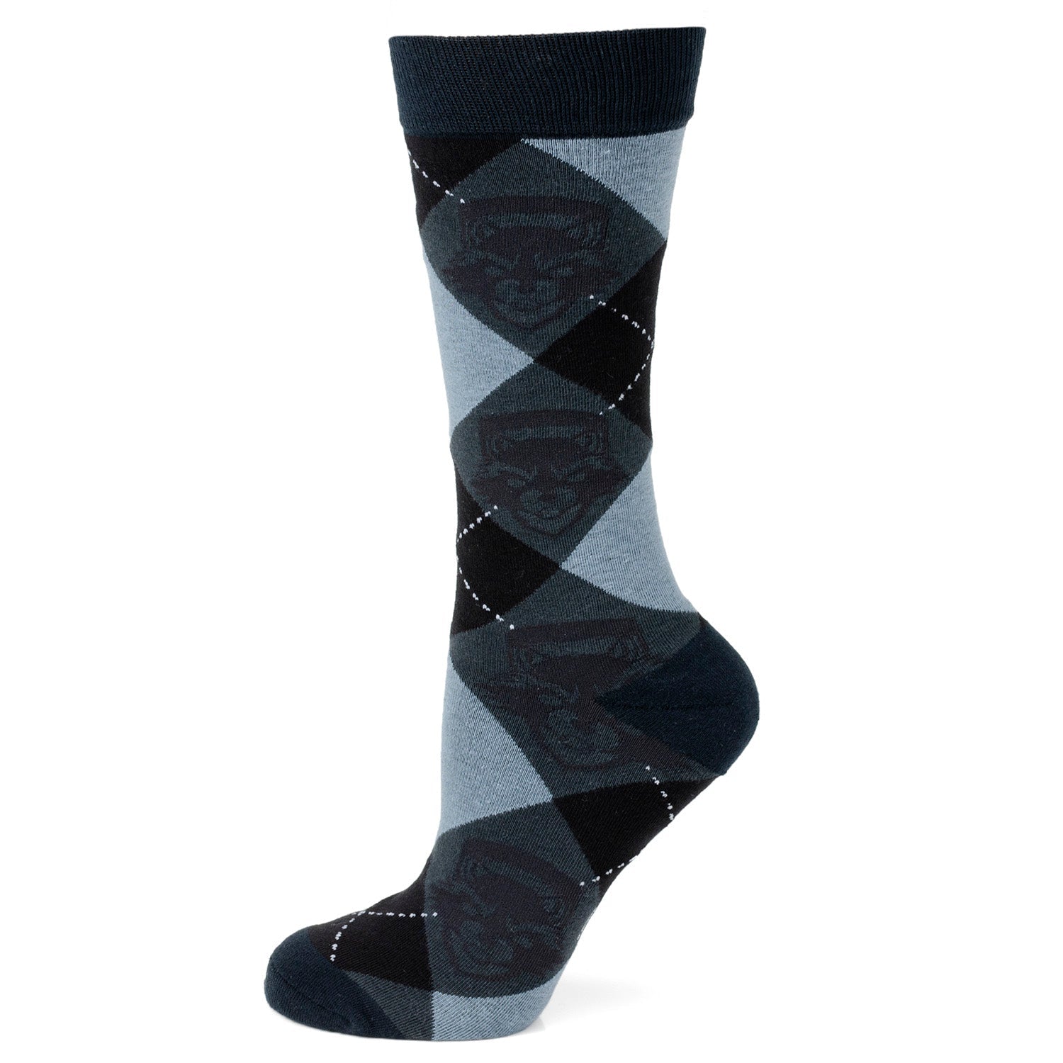 Marvel Guardians of the Galaxy Groot Pin and Argyle Blue Sock Set - Image 2