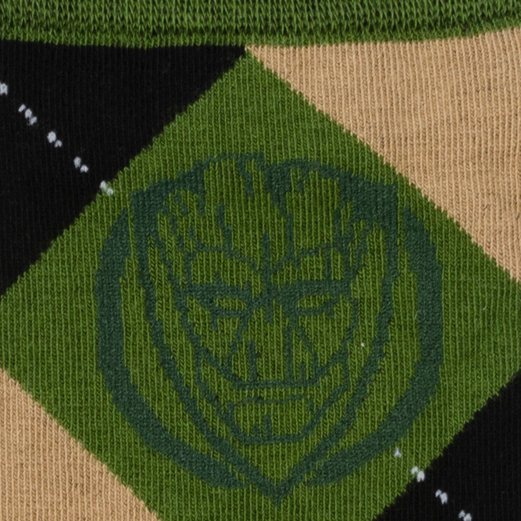 Marvel Guardians of the Galaxy Groot Argyle Green Sock Gift Set - Image 3