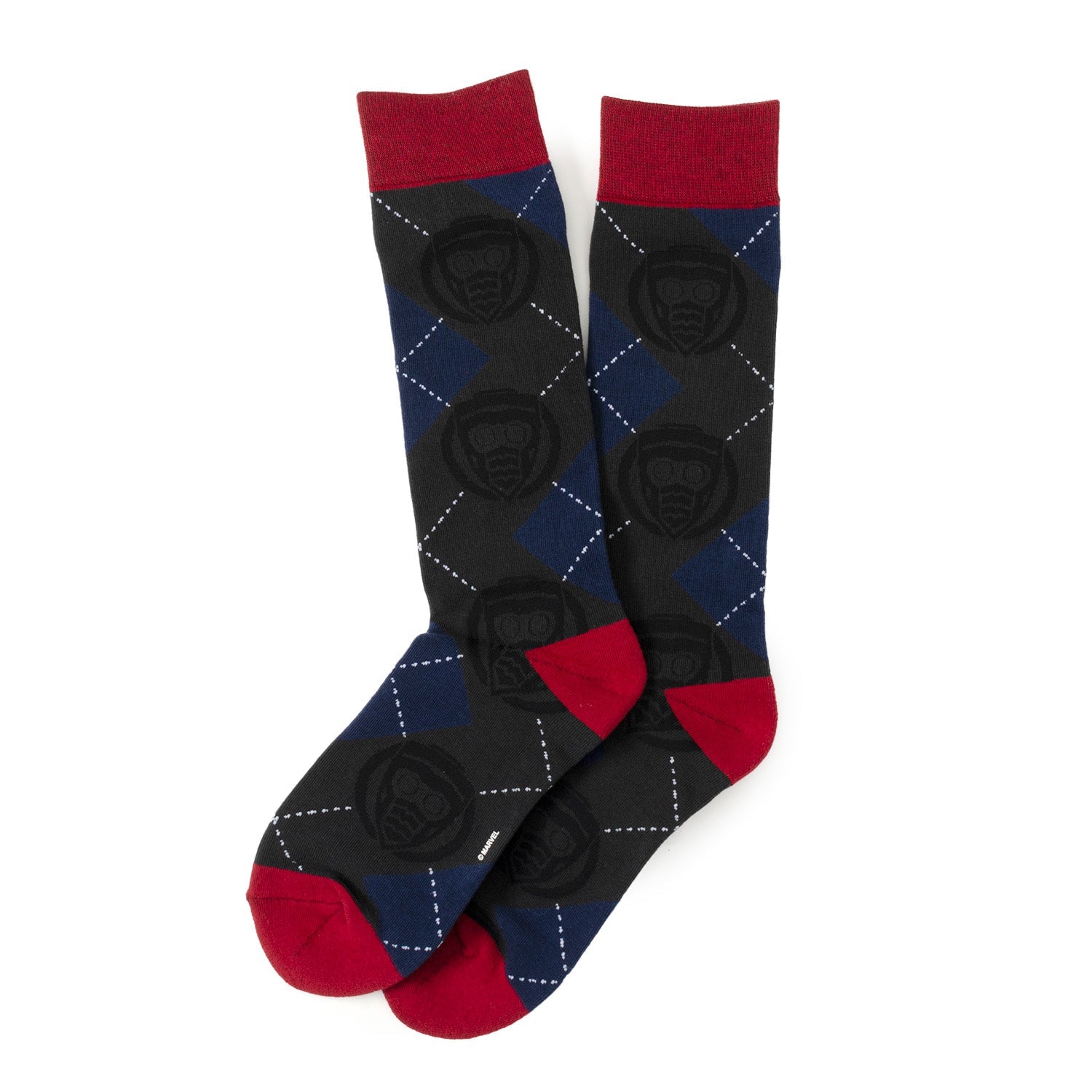 Marvel Guardians of the Galaxy Argyle 3-Pack Crew Sock Gift Set - Image 5