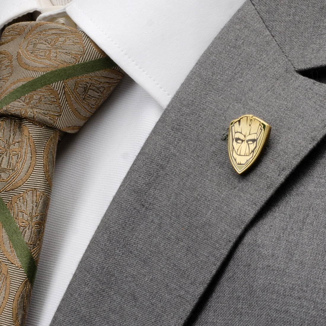 Marvel Guardians of the Galaxy Groot Shield Lapel Pin - Image 2