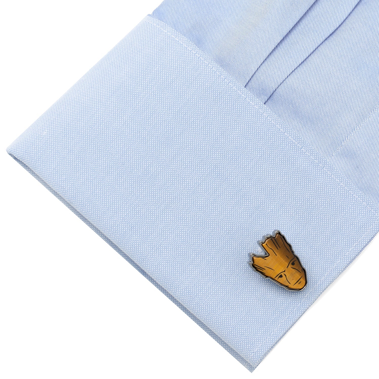 Marvel Guardians of the Galaxy Groot Tigers Eye Cufflinks - Image 3