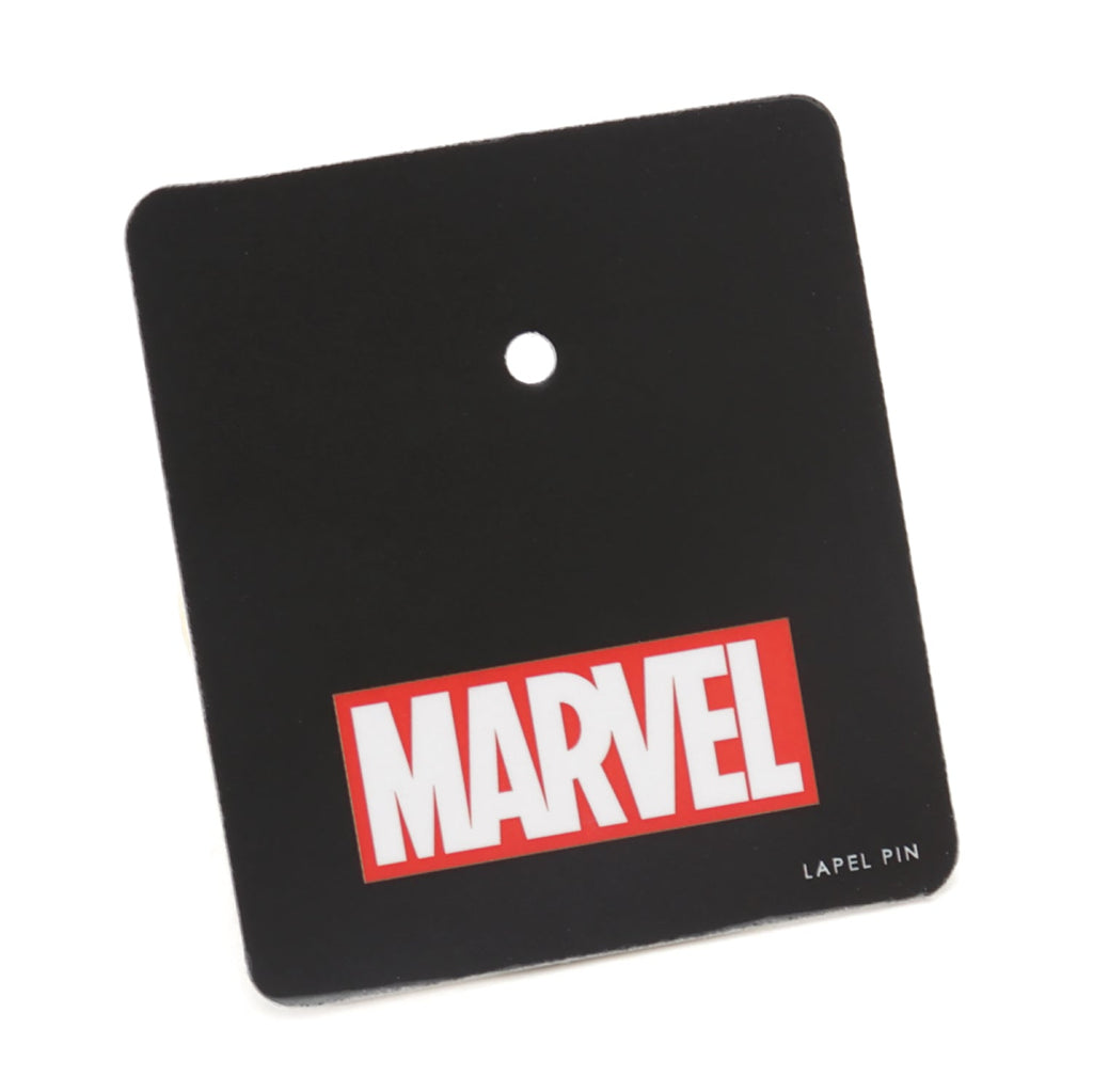 Marvel Daredevil Men’s Black Tie and Embossed Logo Lapel Pin Gift Set
