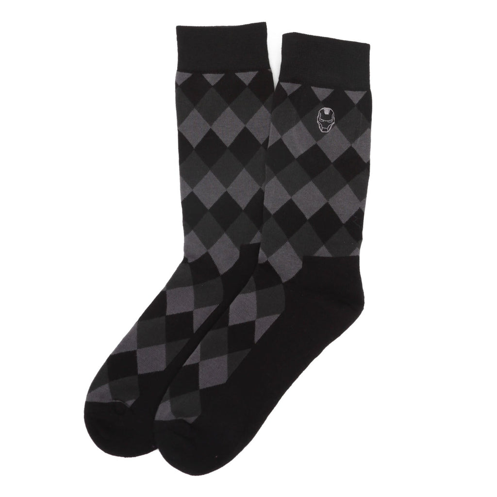 Marvel Avengers 3-Pack Argyle Socks and Lapel Pin Gift Set - Image 5