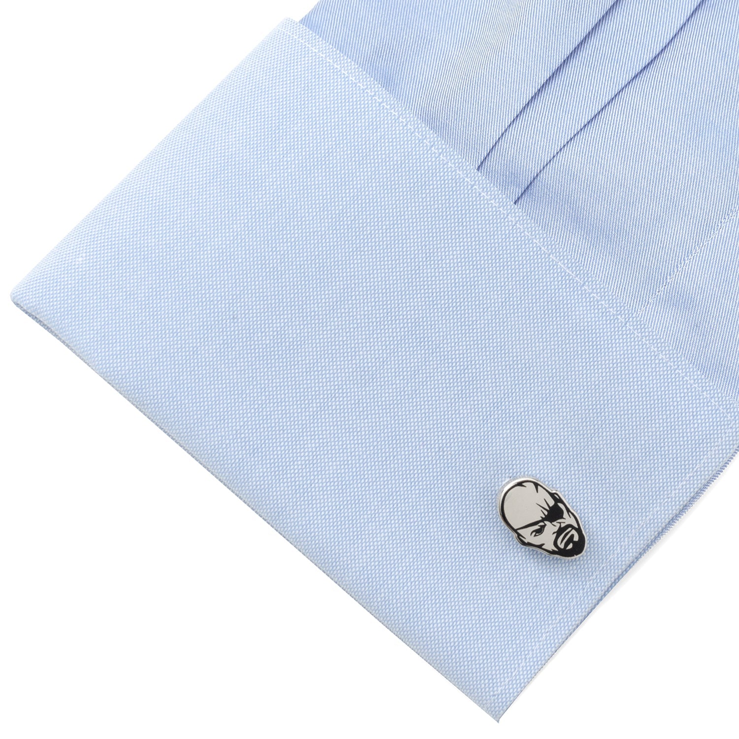 Marvel Nick Fury Silver Cufflinks Avengers Super Hero Accessory - Image 3