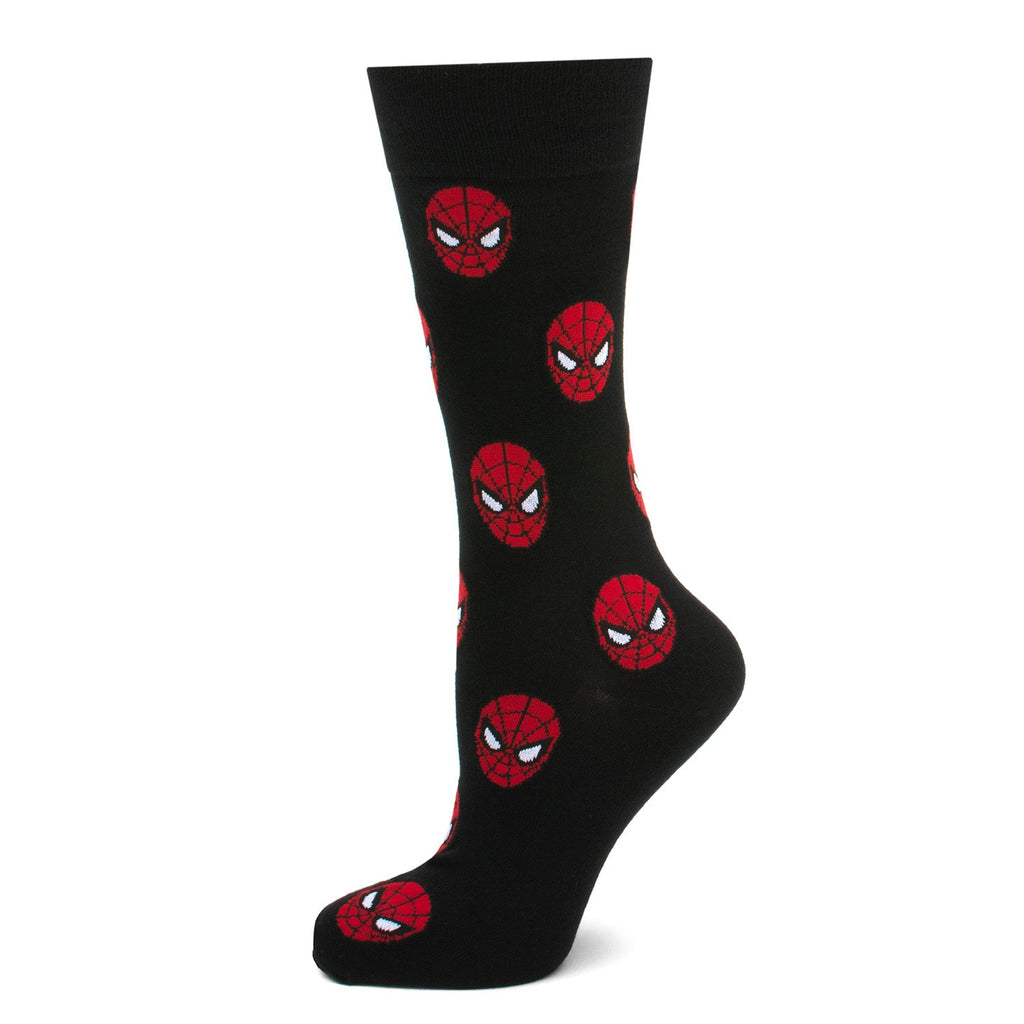 Marvel Spider-Man Black Socks and Lapel Pin Gift Set - Image 2