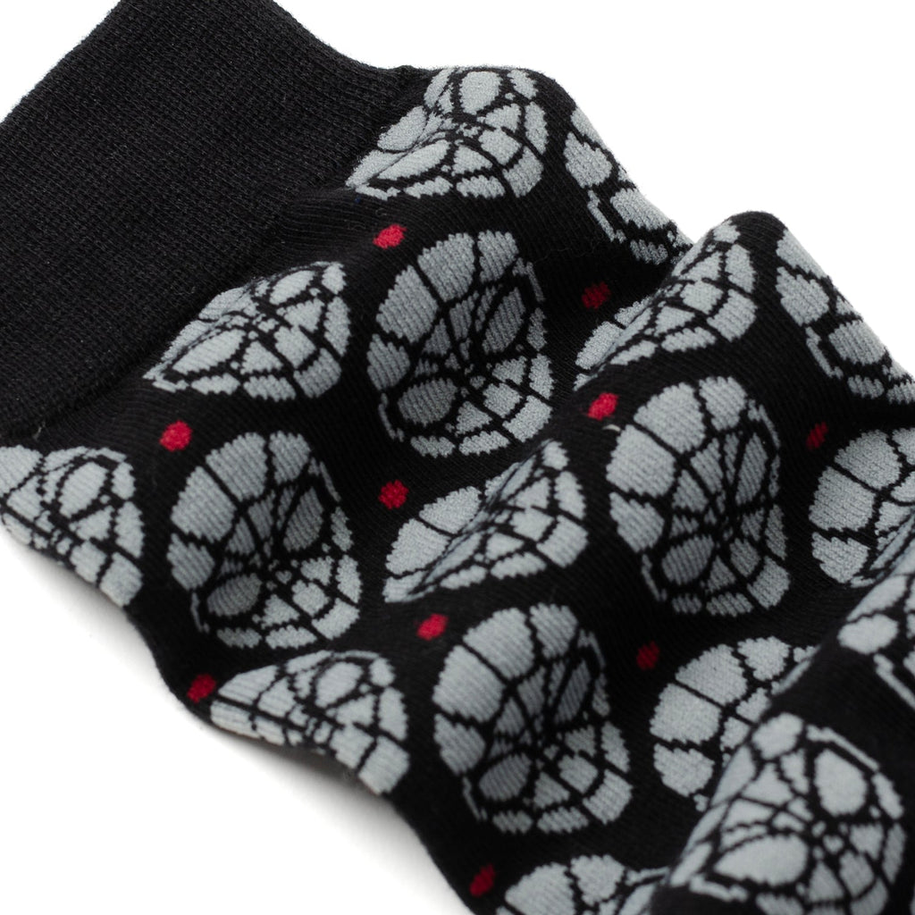 Marvel Spider-Man Gray and Black Socks and Lapel Pin Gift Set - Image 2