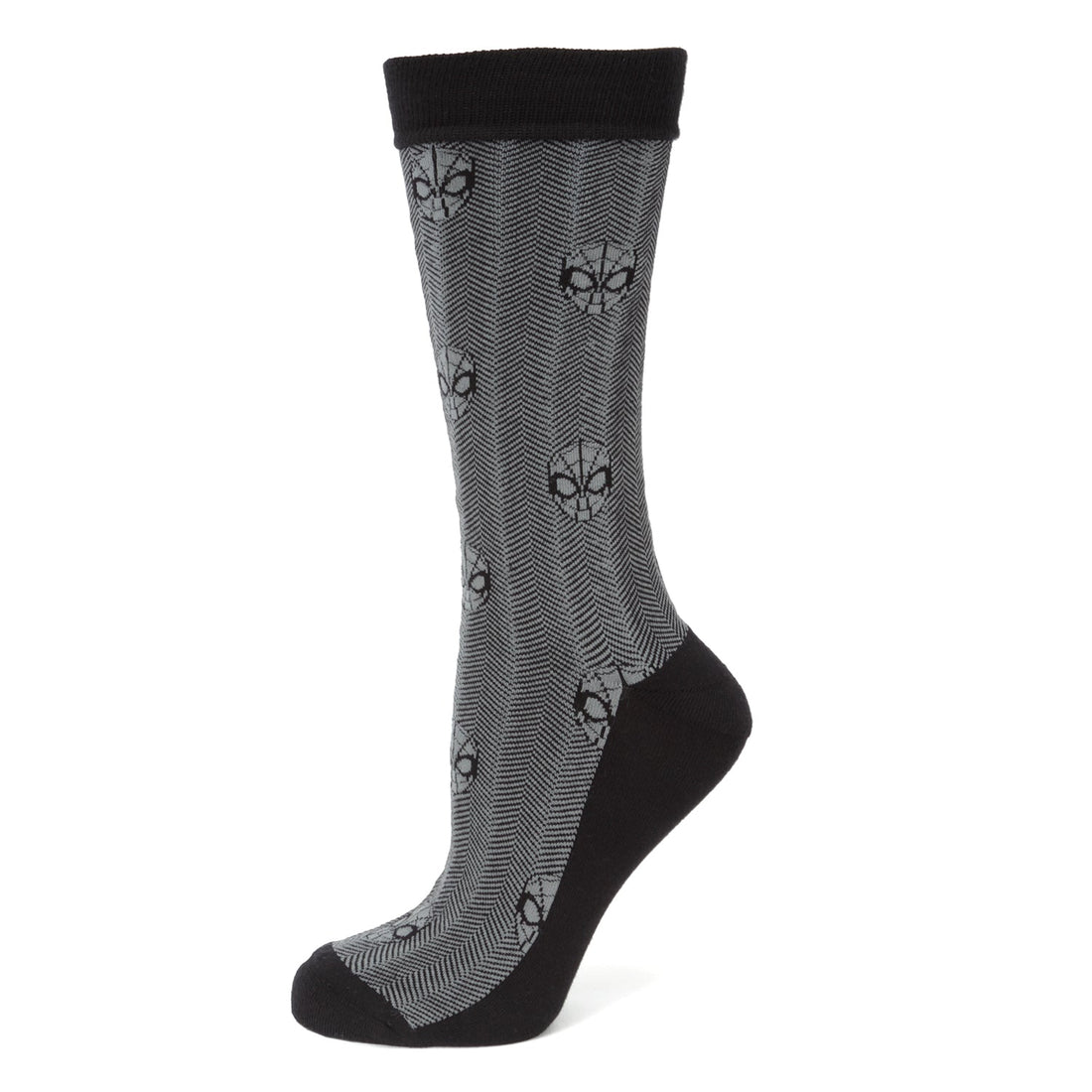 Spider-Man Herringbone Black Sock and Lapel Pin Gift Set - Image 2