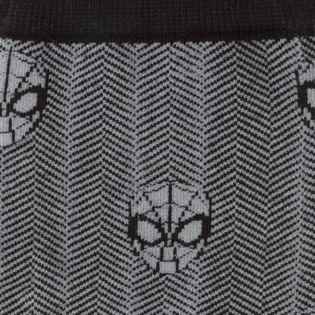 Spider-Man Herringbone Black Sock and Lapel Pin Gift Set - Image 3