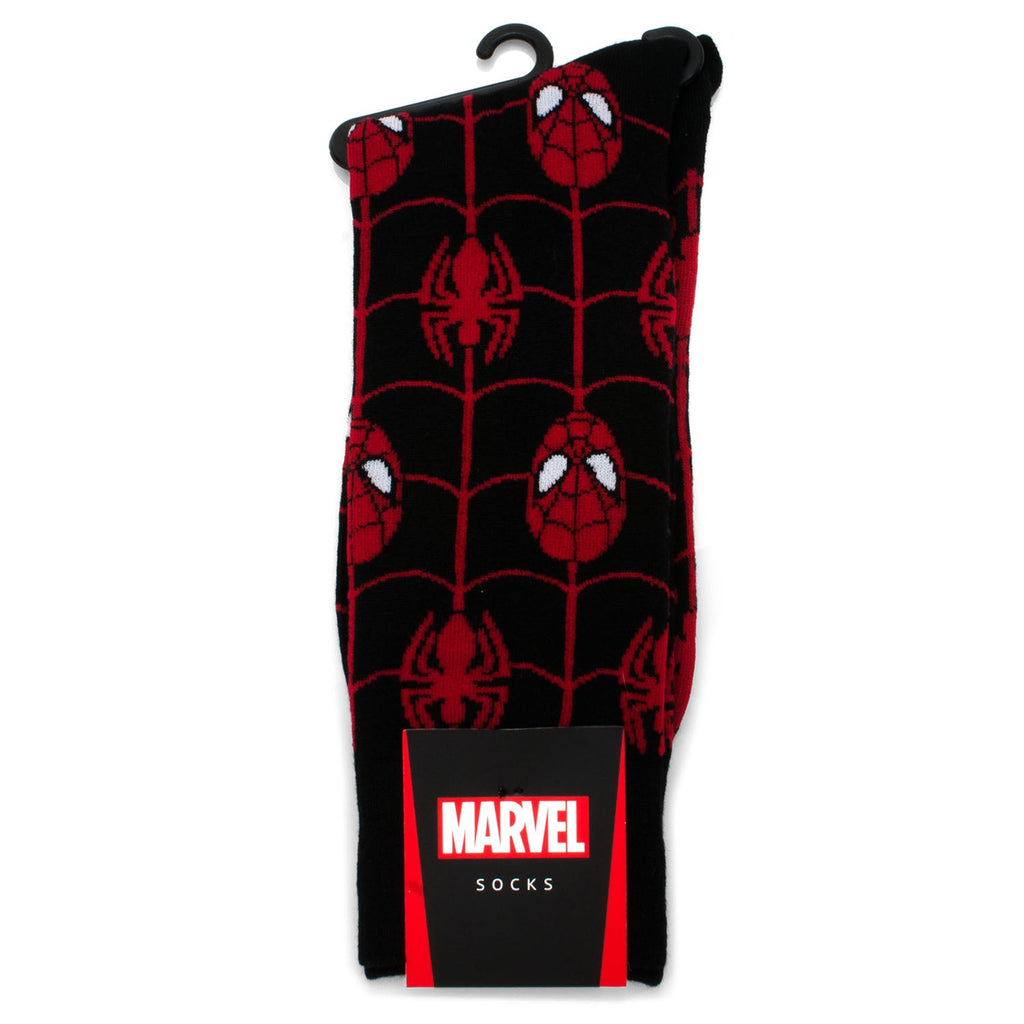 Marvel Spider-Man Web Crew Socks and Lapel Pin Gift Set - Image 2