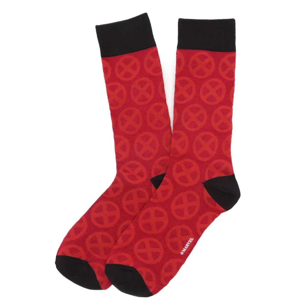 Marvel X-Men 3 Pack Crew Socks and Lapel Pin Gift Set - Image 4