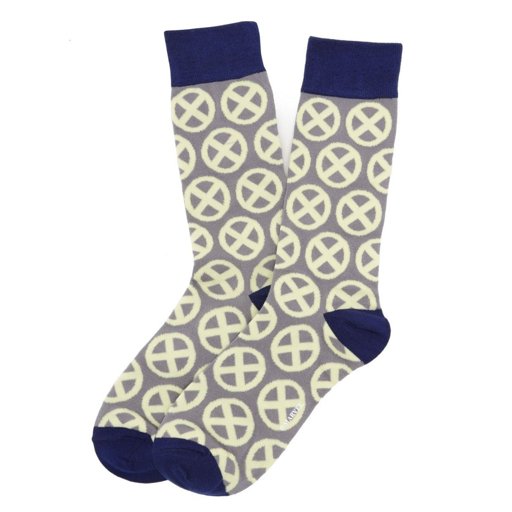 Marvel X-Men 3 Pack Crew Socks and Lapel Pin Gift Set - Image 5