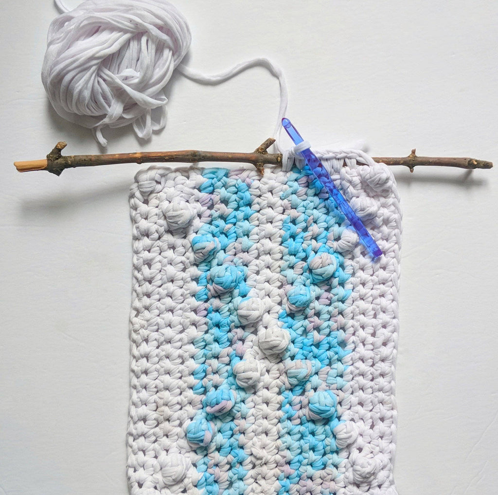 X Marks The Spot Wall Hanging Crochet Kit - Bohemian DIY Decor