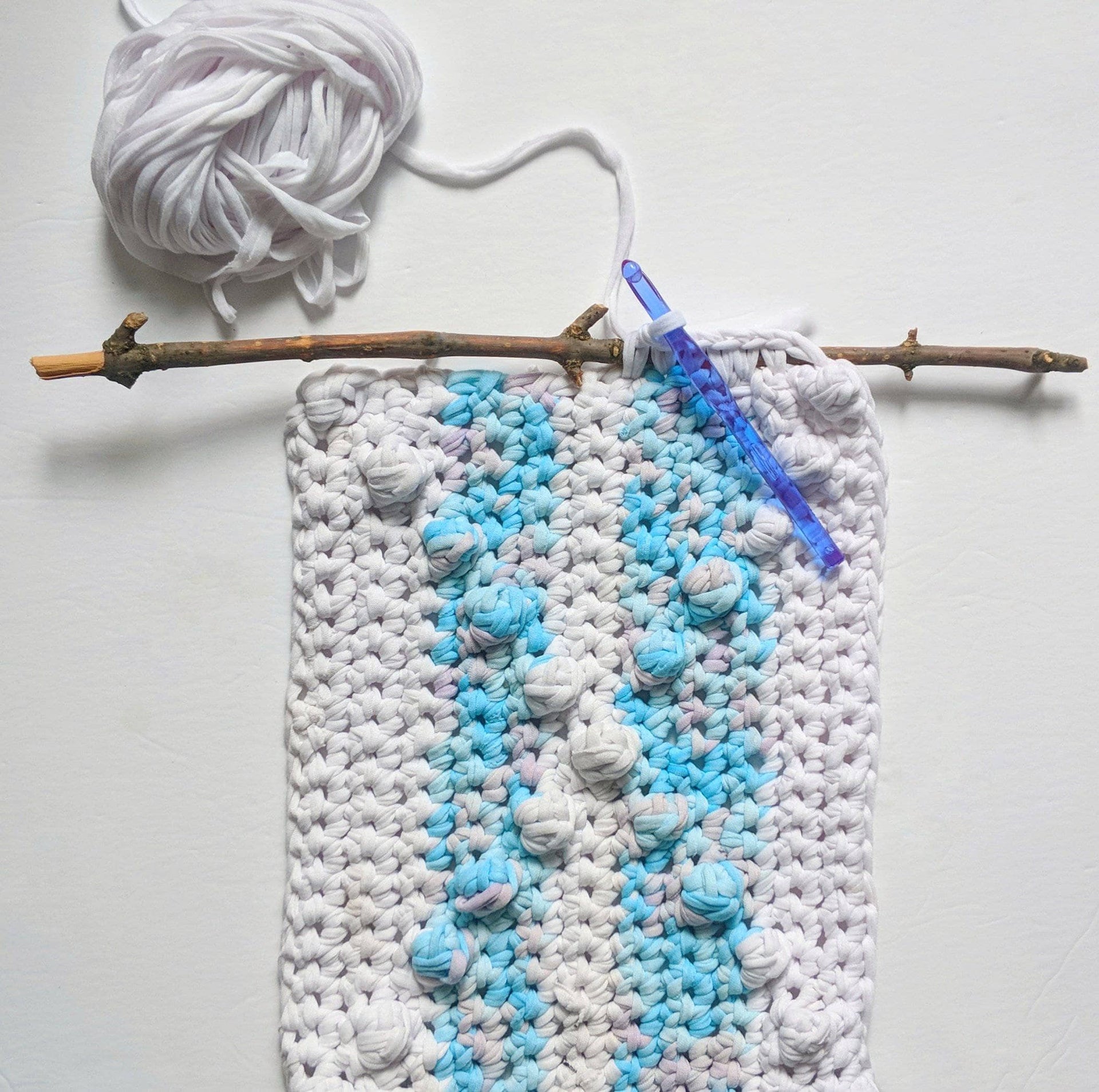 X Marks The Spot Wall Hanging Crochet Kit - Bohemian DIY Decor