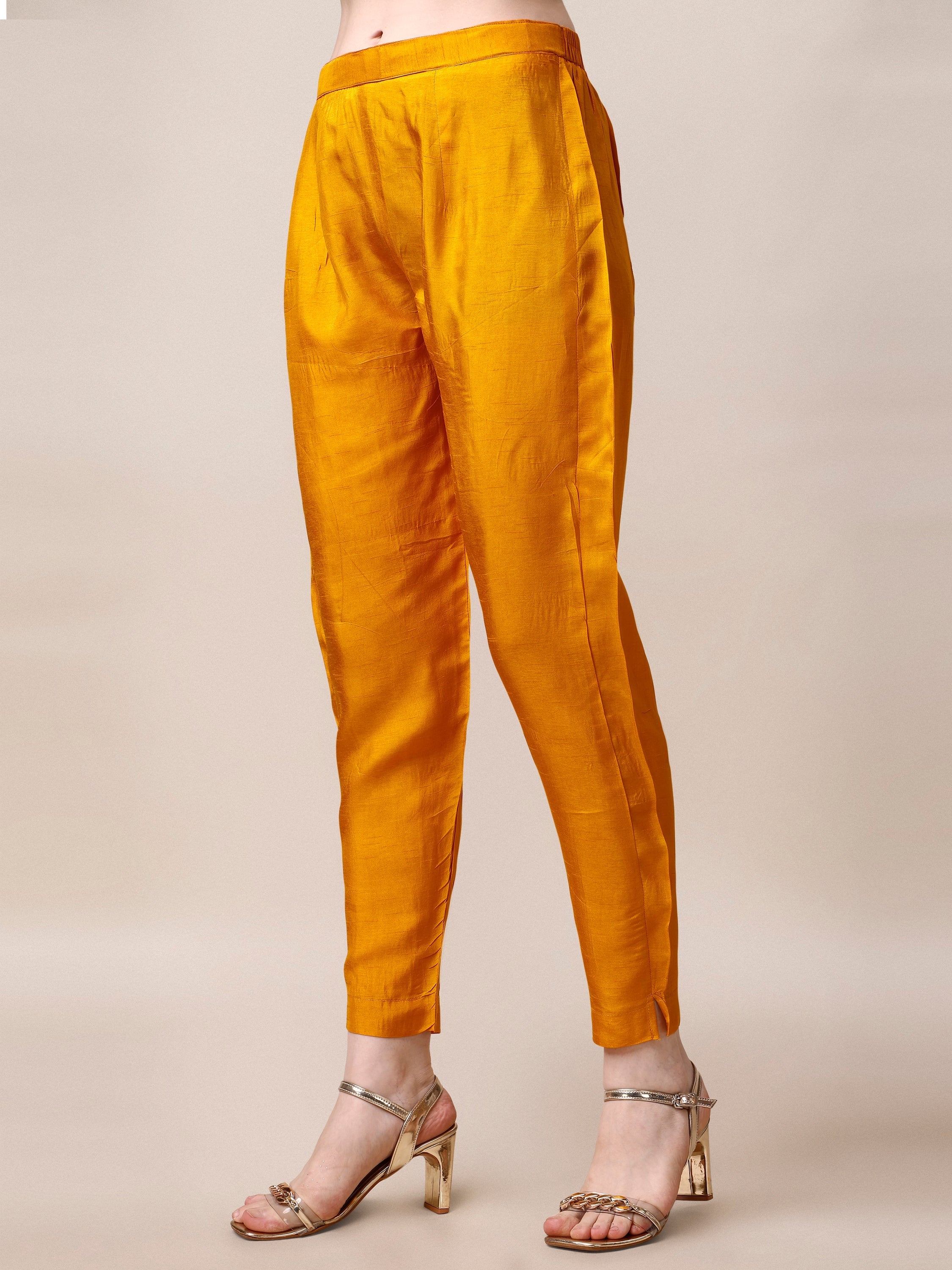 Multicolor Embroidered Kurta with Pant and Dupatta Set