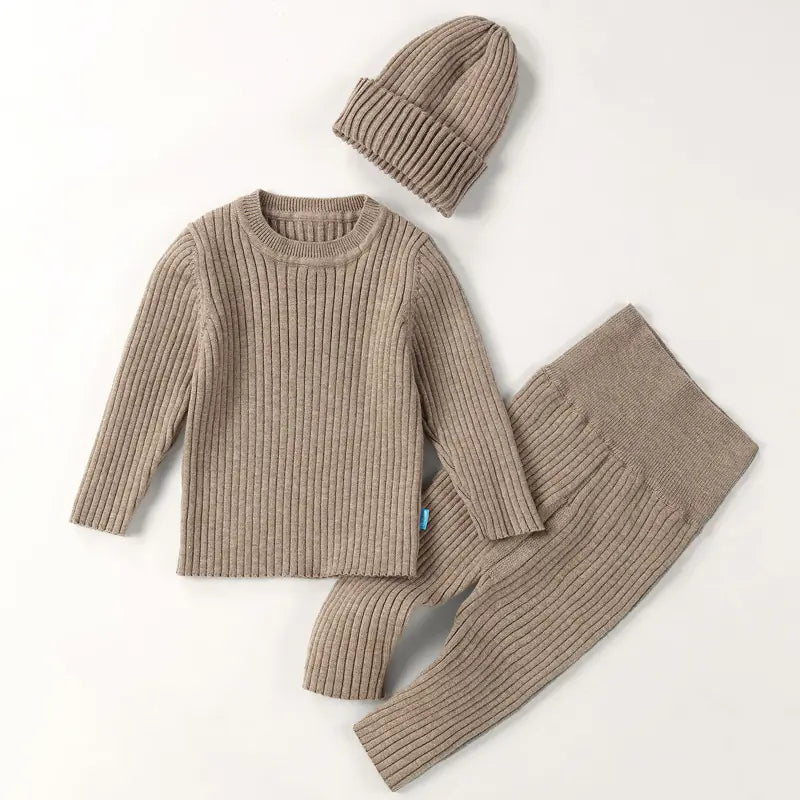 Baby Sweater Set for Autumn and Winter Wear