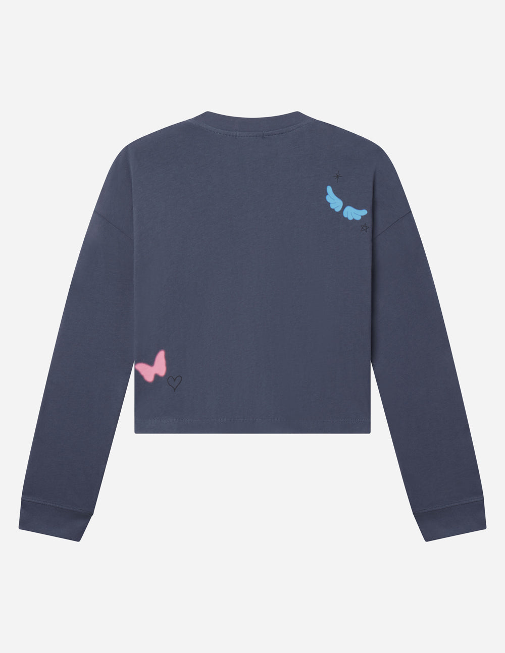 Women's Cropped Long Sleeve Tee