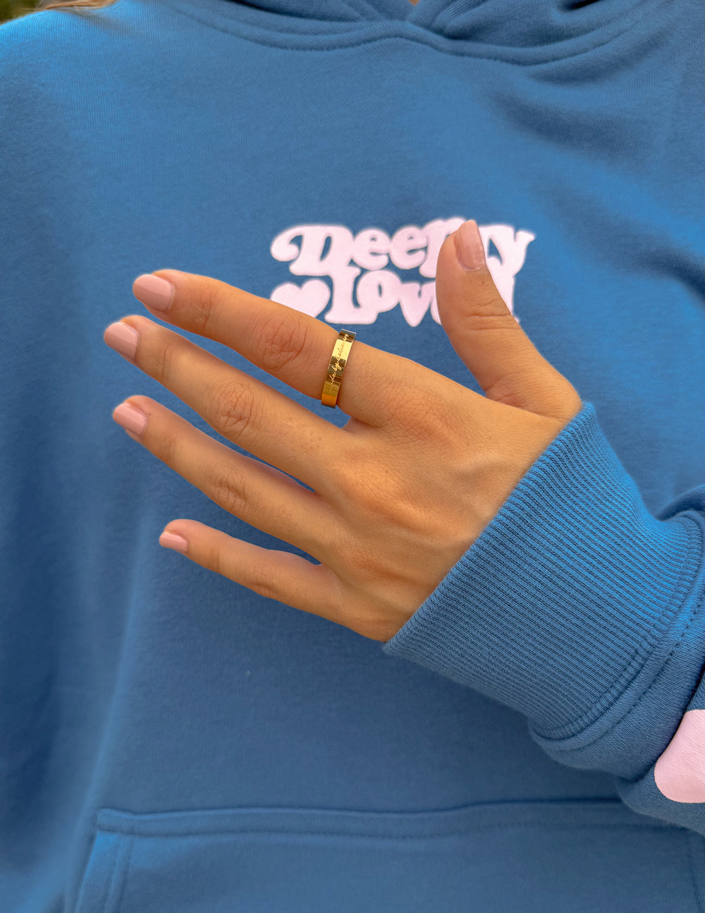 Made By Believers Gold Statement Ring - Unisex Spiritual Jewelry