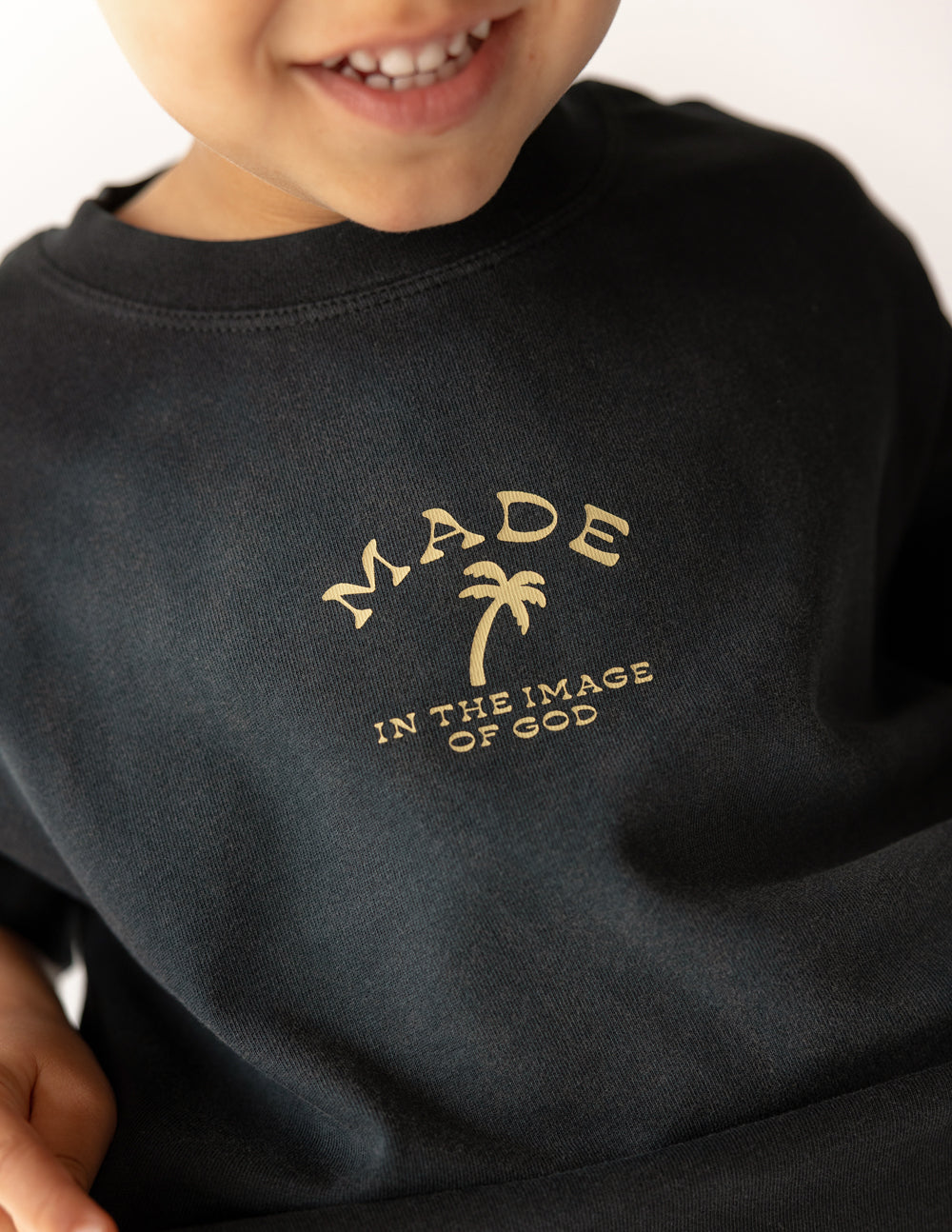 Made in the Image of God Kids Tee - Soft Cotton Crew Neck