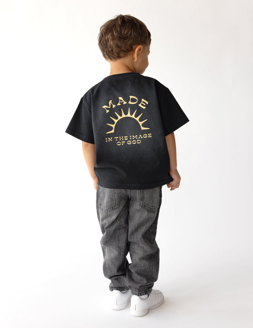 Made in the Image of God Kids Tee - Soft Cotton Crew Neck