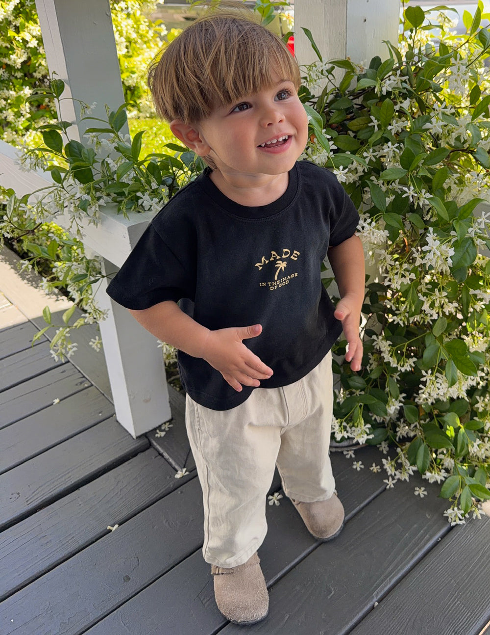 Made in the Image of God Kids Tee - Soft Cotton Crew Neck